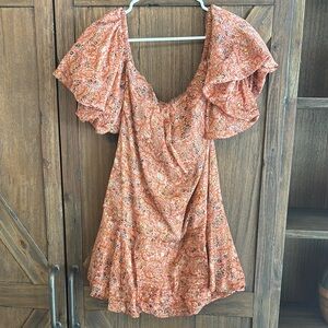 Floral Puff Sleeve Dress